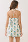 Floral Halter Mini Dress
