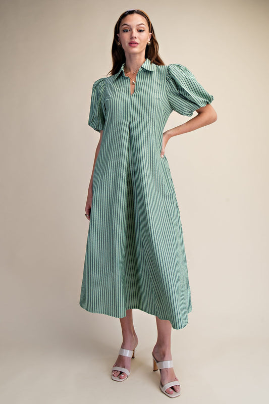 Annalise Striped Dress