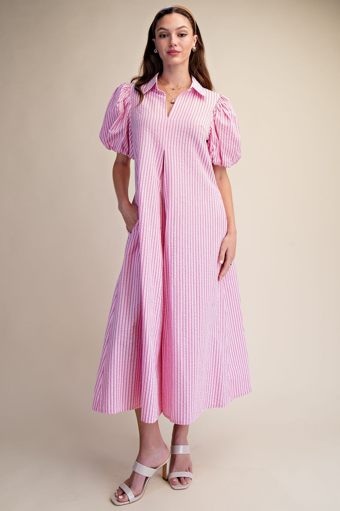 Annalise Striped Dress