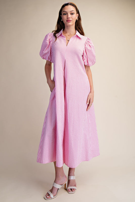 Annalise Striped Dress
