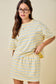Zadie Striped Top & Skort Set