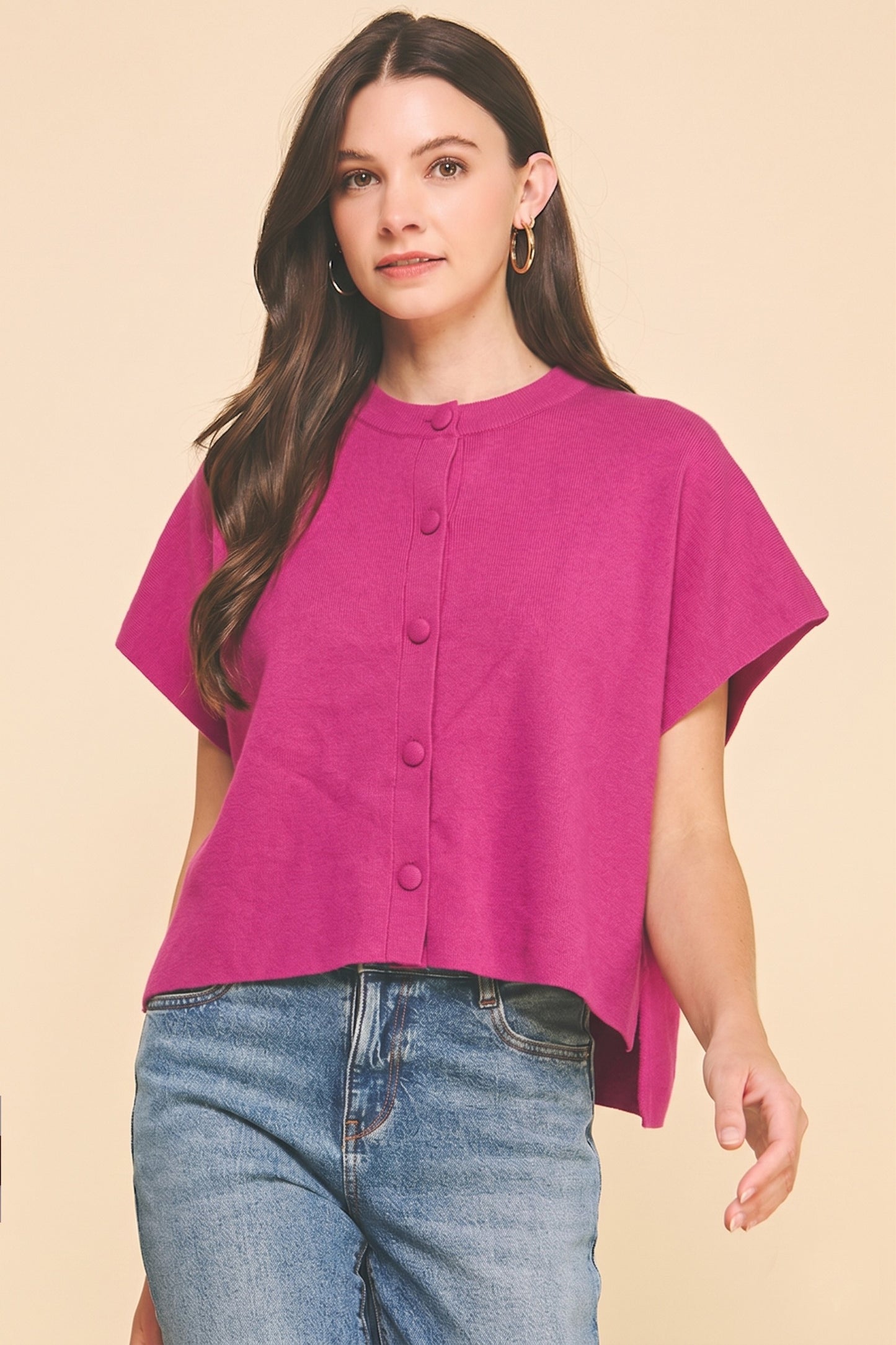 Juliette Button Down Sweater