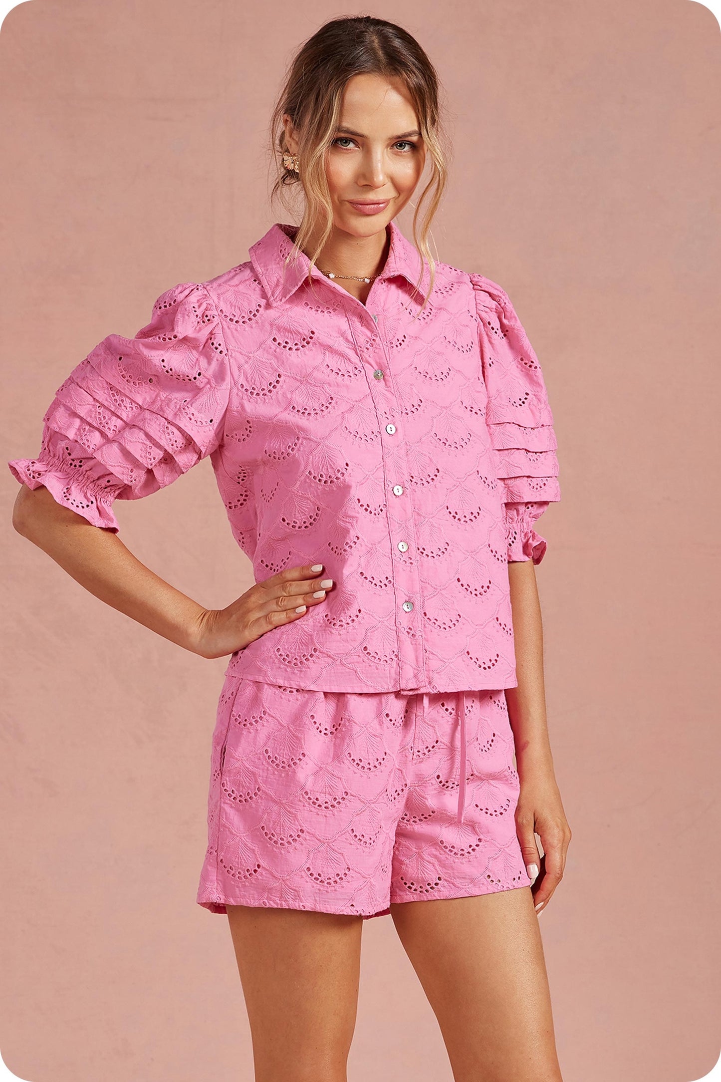 Sawyer Eyelet Top