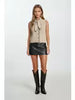 Clara Sleeveless Neck Tie Sweater