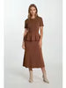 Penny Peplum Top