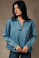 Denim Days Collared Top