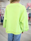 Crochet Trim Pull-Over Sweater