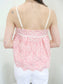 Londyn Scalloped Hem Babydoll Tank