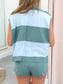 Liliana Striped Top & Shorts Set