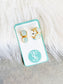 Pippa Stone Hoops