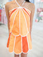 Presley Scalloped Hem Top & Skirt Set