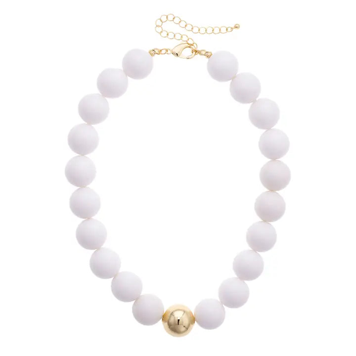 Marjorie Gameday Beaded Necklace