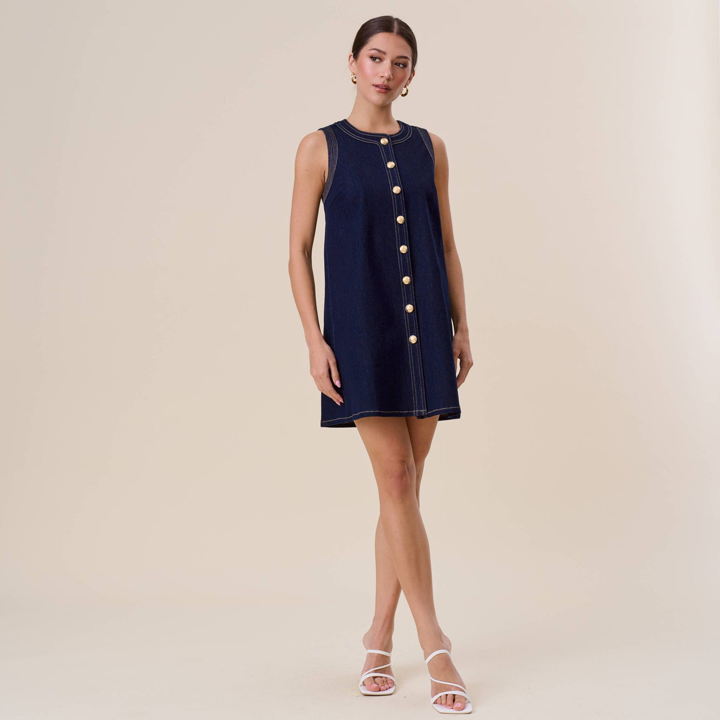 Haisley Mini Denim Dress