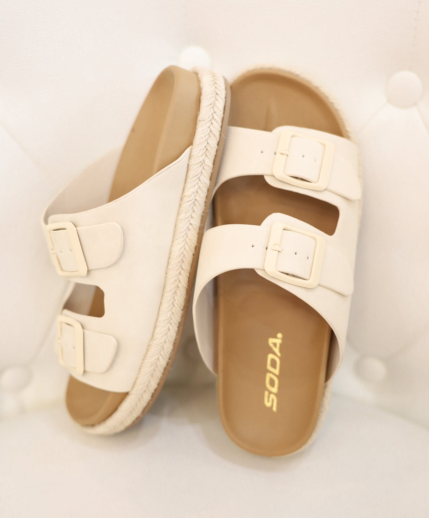 Double Buckle Sandal
