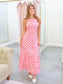 Mable High Neck Floral Tiered Maxi Dress