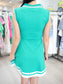 Collared Activewear Tennis Dress