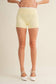 Contrast Binding Biker Shorts