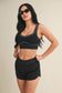 Contrast Thread Sports Bra