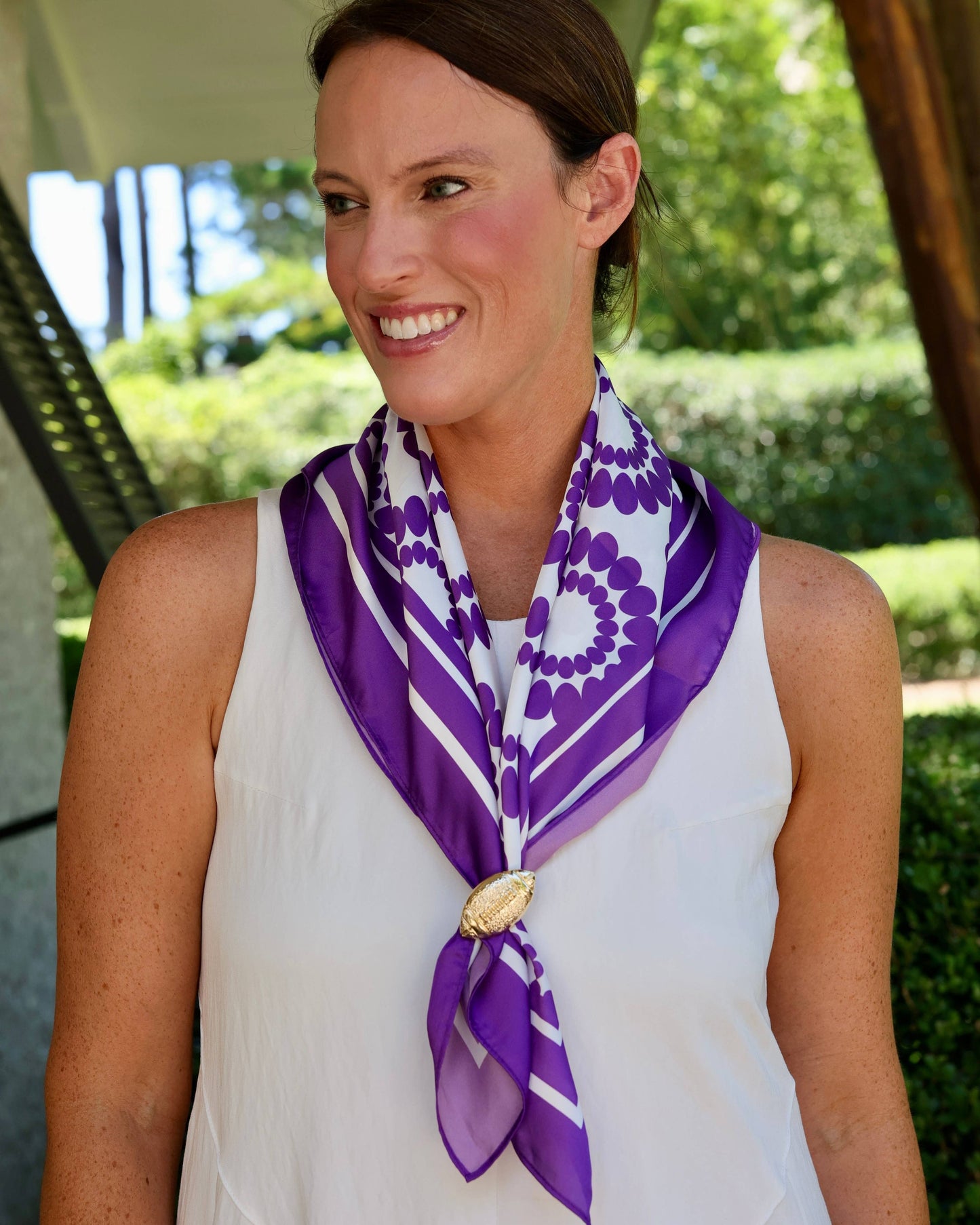Lucy Floral Scarf Medium