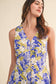 Violet Floral Romper