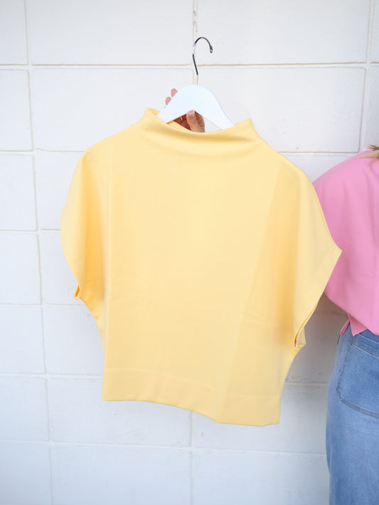 Maren Mock Neck Top