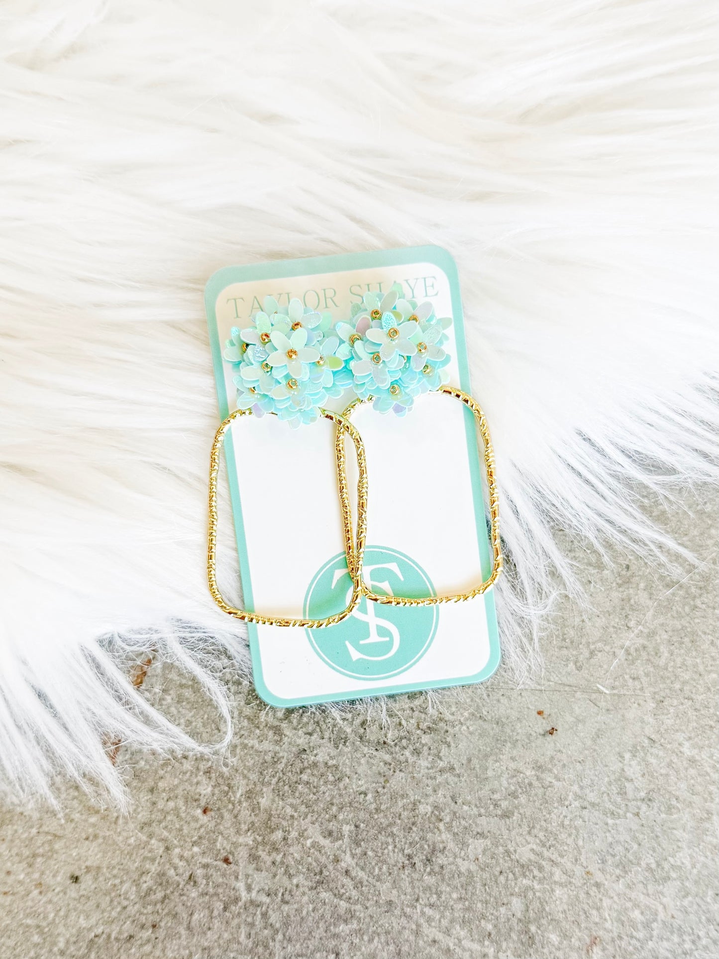 Flower Rectangle Hoops