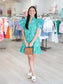 Alina Floral Ruffle Shift Mini Dress