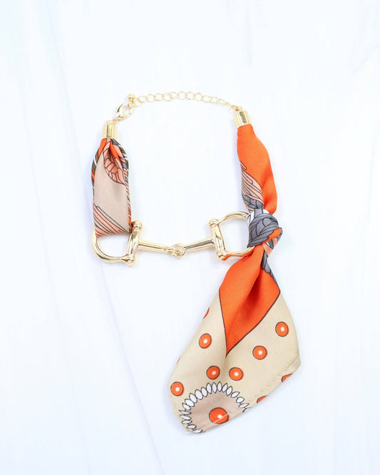 Lana Horsebit Scarf Bracelet