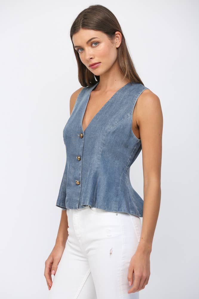 Laguna Peplum Top