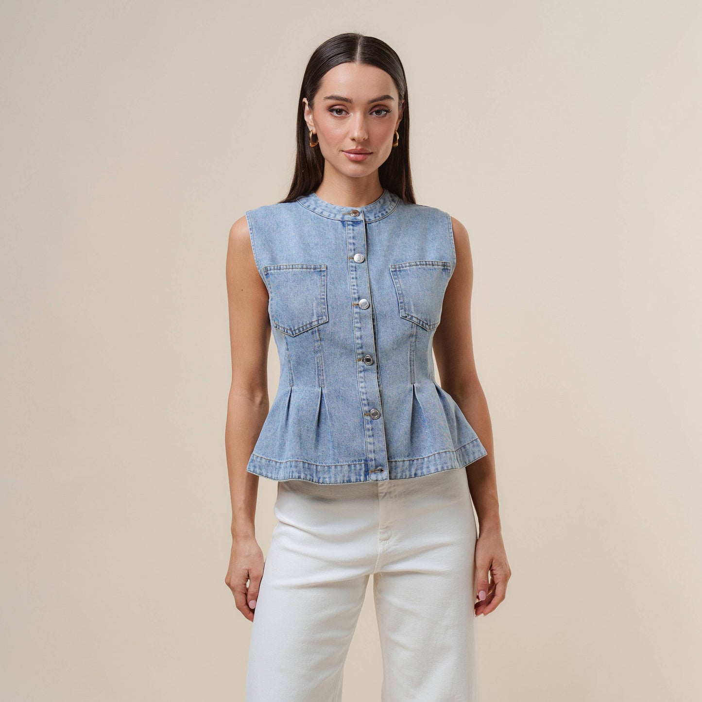 Kymber Denim Vest
