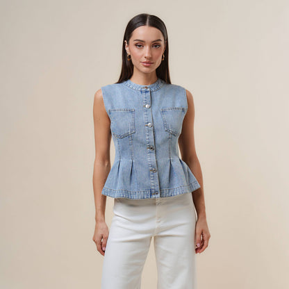 Kymber Denim Vest