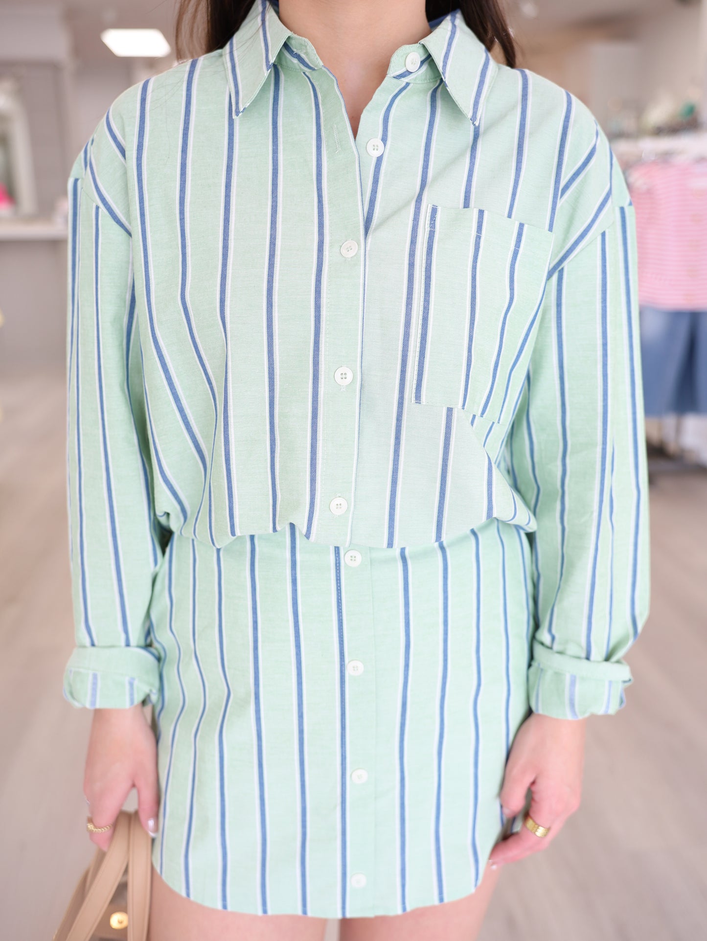 Malibu Striped Set