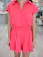 Mitsie Quarter Zip Romper