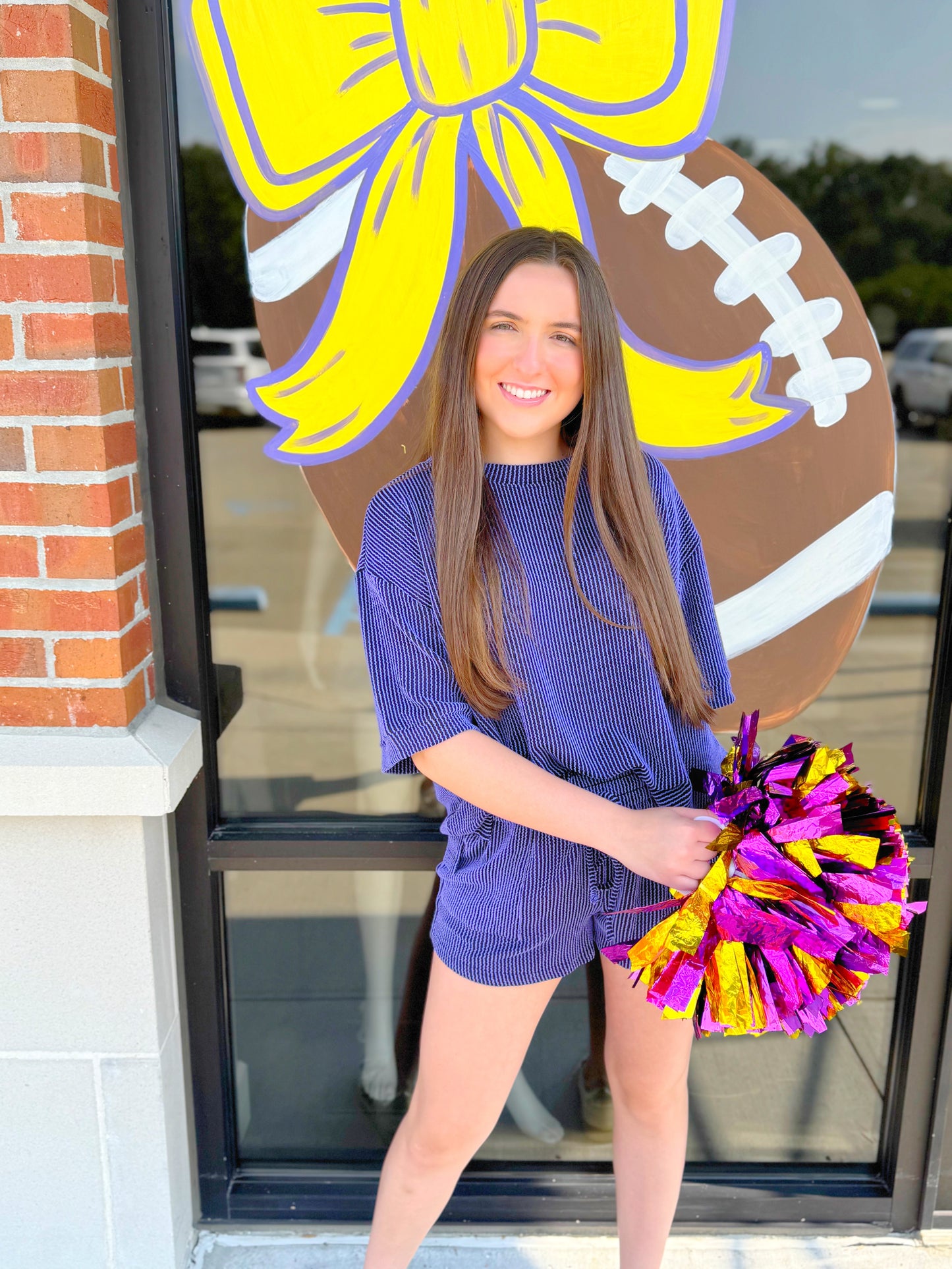 Ribbed Top & Short Set