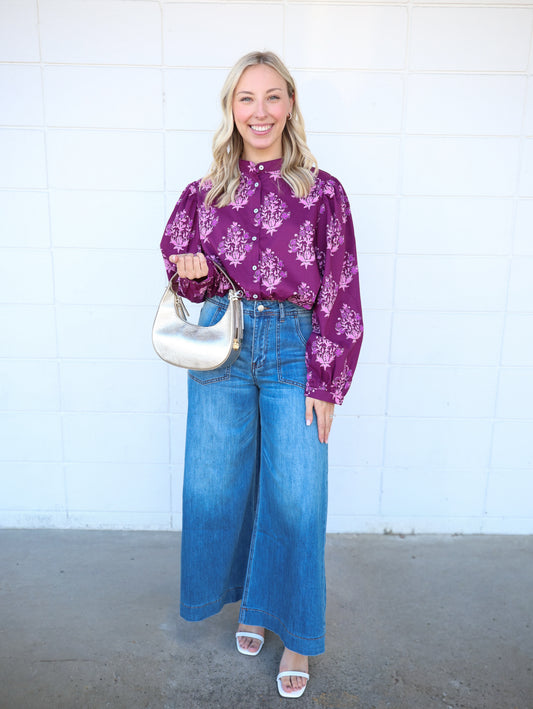 Pretty Petals Blouse