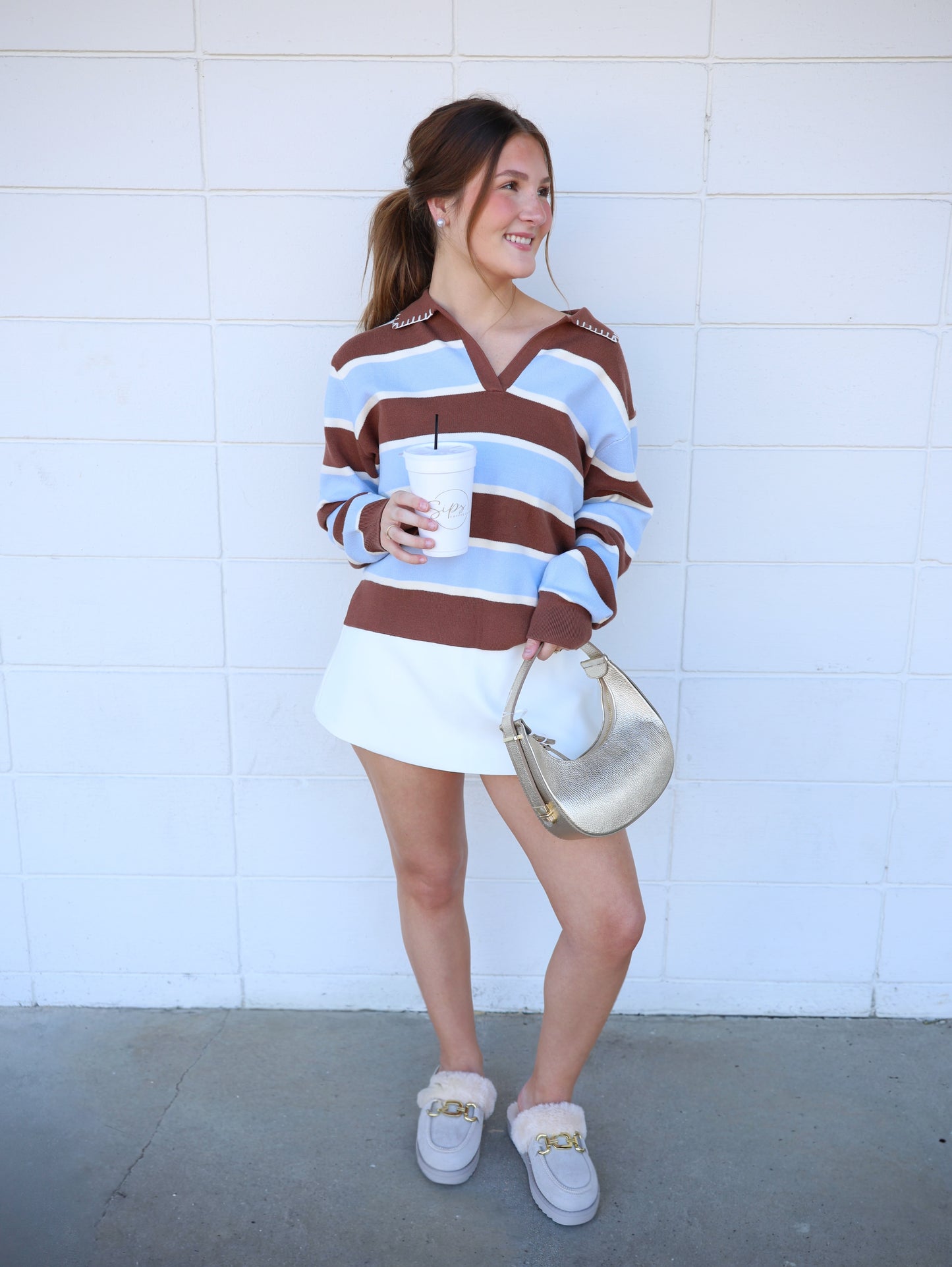 Britain Striped sweater