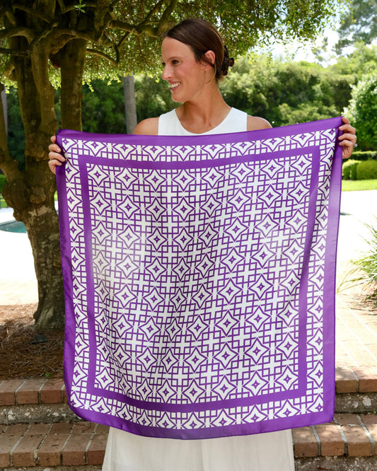 Langston Geometric Scarf Large