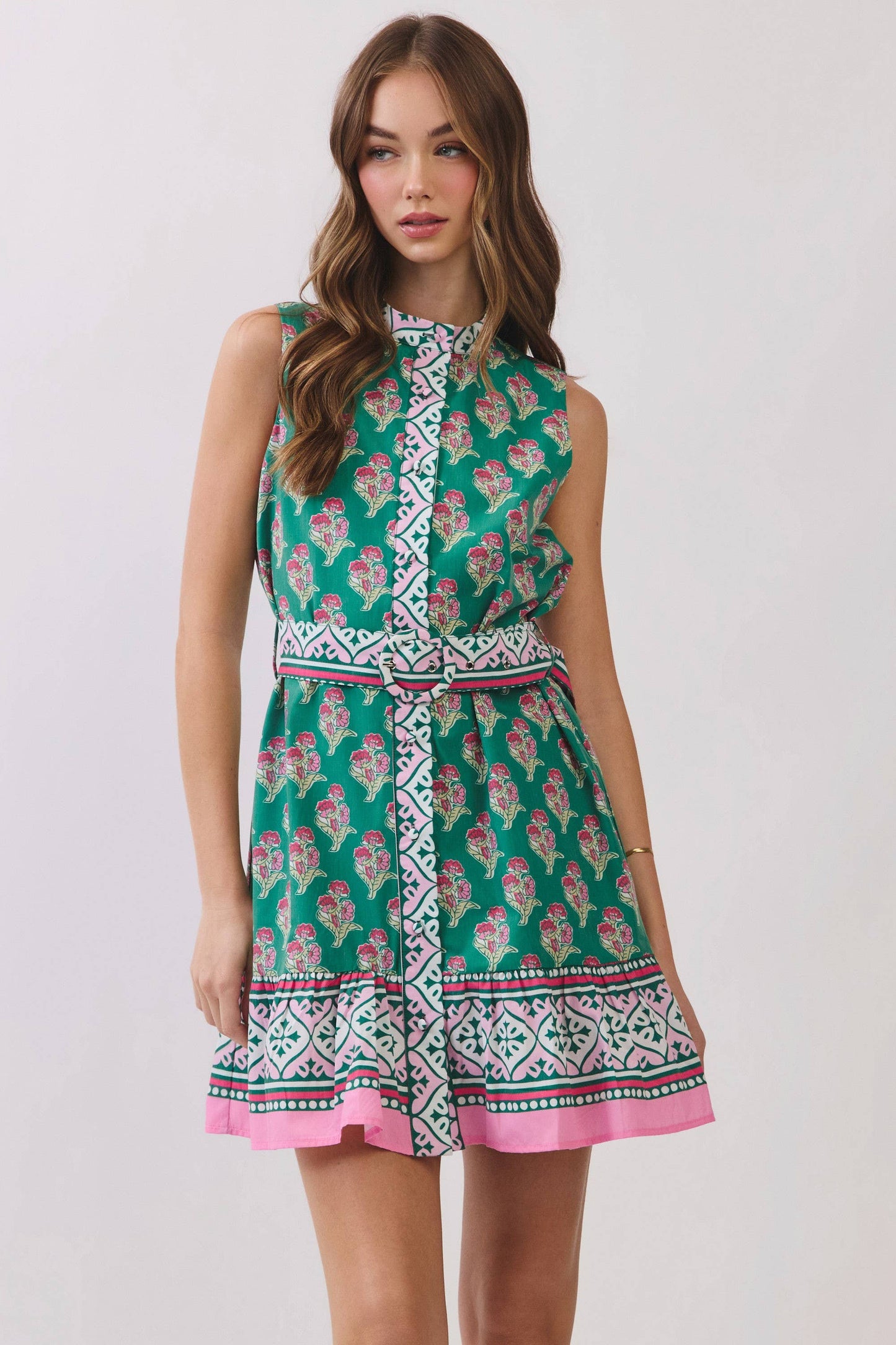 Arianna Belted Dress