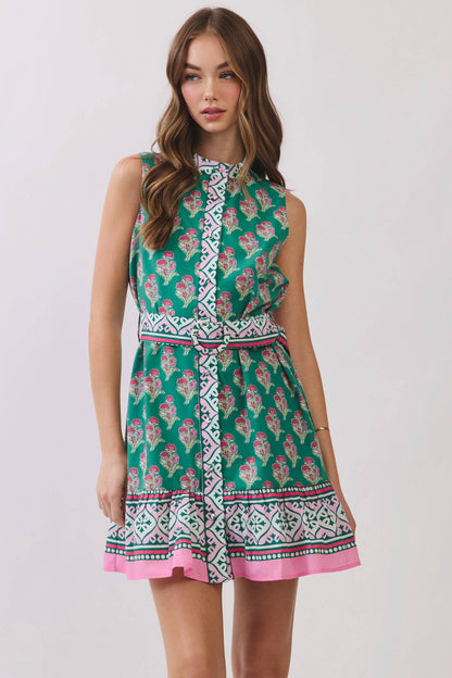 Arianna Belted Dress