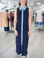 Delaney Denim Knit Maxi Dress