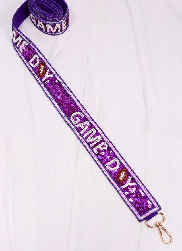 'Game Day' Sequin Strap