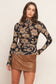 Kayden Faux Leather Skort