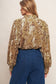 Karsen Animal Print Top