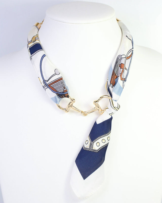 Lana Horsebit Scarf Necklace