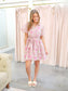 Iris Floral Belted Dress