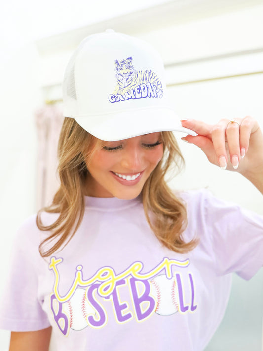 Tigers Baseball Trucker Hat