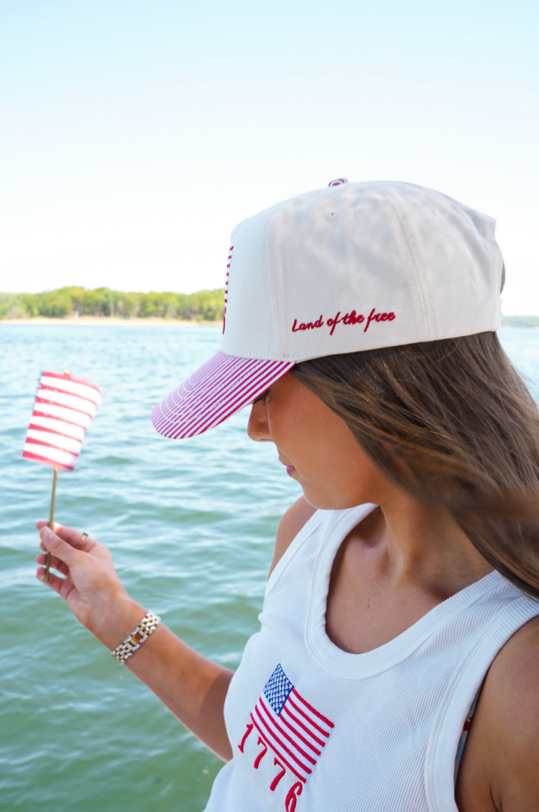 1776 American Flag Hat