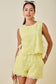June Embroidered Scalloped Top & Short Set