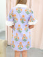 Amelia Floral V-Neck Puff Sleeve Dress