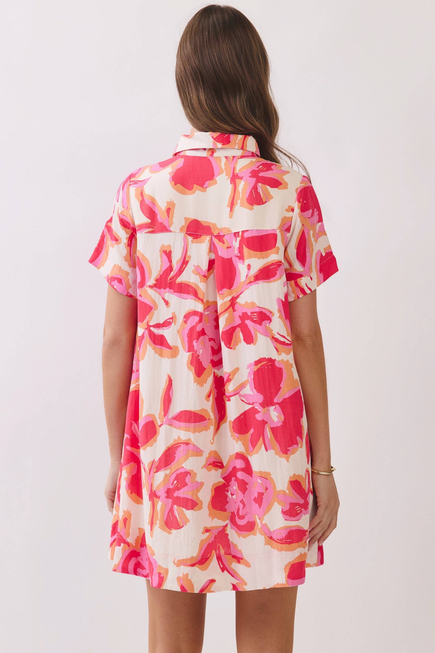 Marcela Floral T-shirt Dress